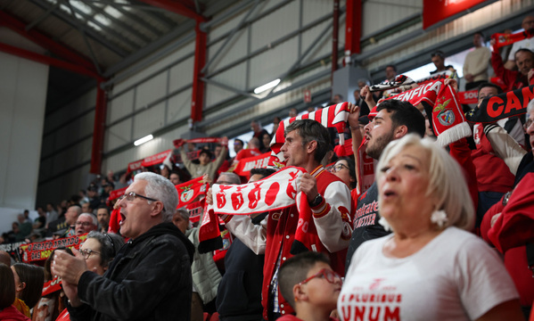 Adeptos do Benfica