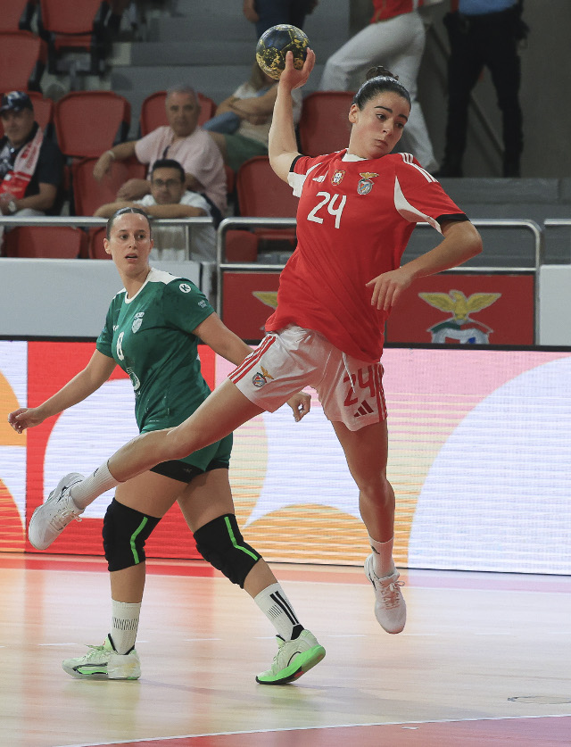 Constança Sequeira foi a melhor marcadora do Benfica, com 7 golos.