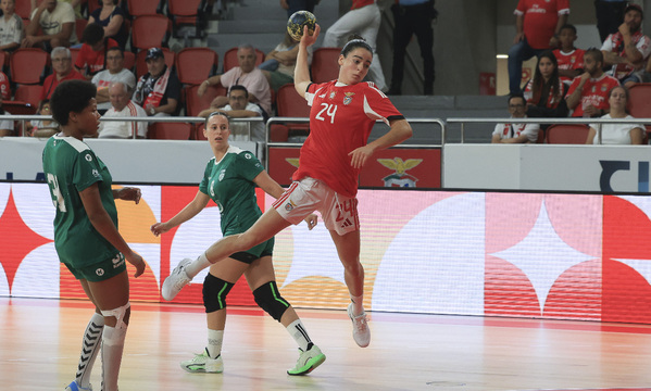 Constança Sequeira foi a melhor marcadora do Benfica, com 7 golos.