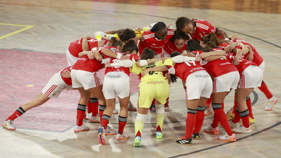 equipa feminina de futsal do Benfica