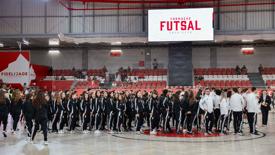 Equipas da Formação de futsal do Benfica