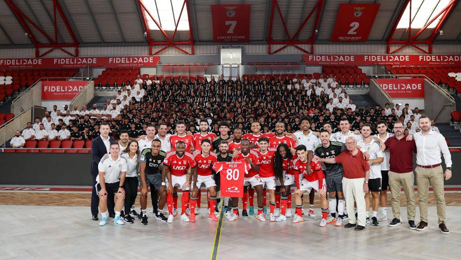 Foto de grupo, Benfica