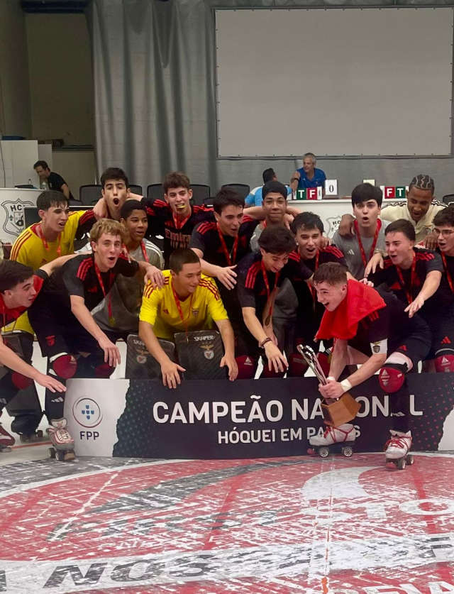 Equipa Sub-17 do Benfica sagrou-se campe&#227; nacional