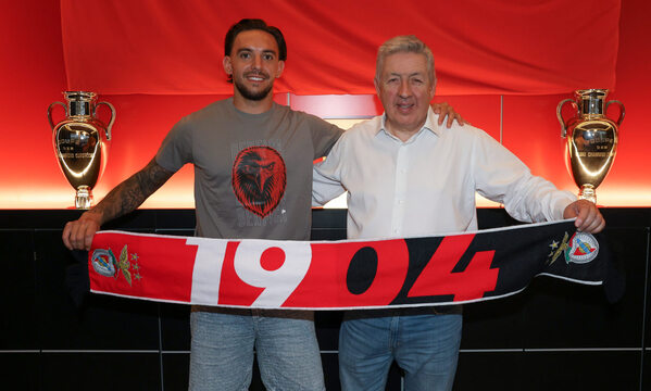 Conti Acevedo com o vice-presidente Fernando Tavares