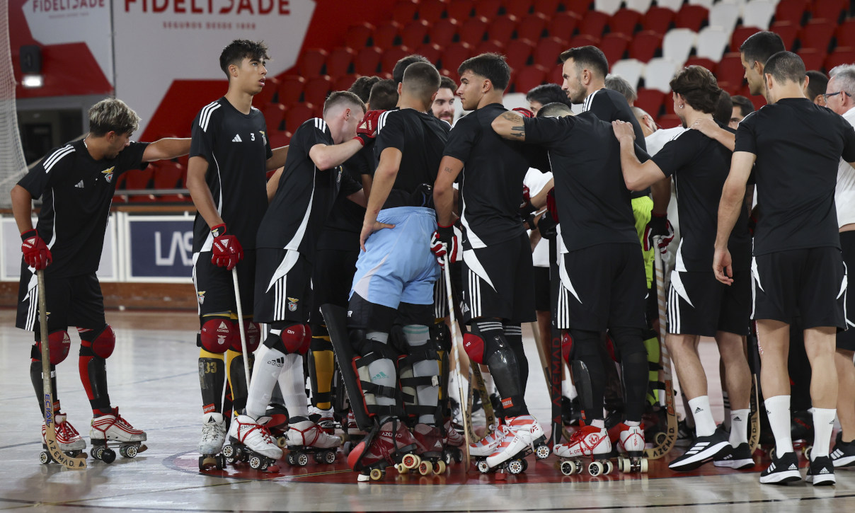 Hóquei em patins - treino