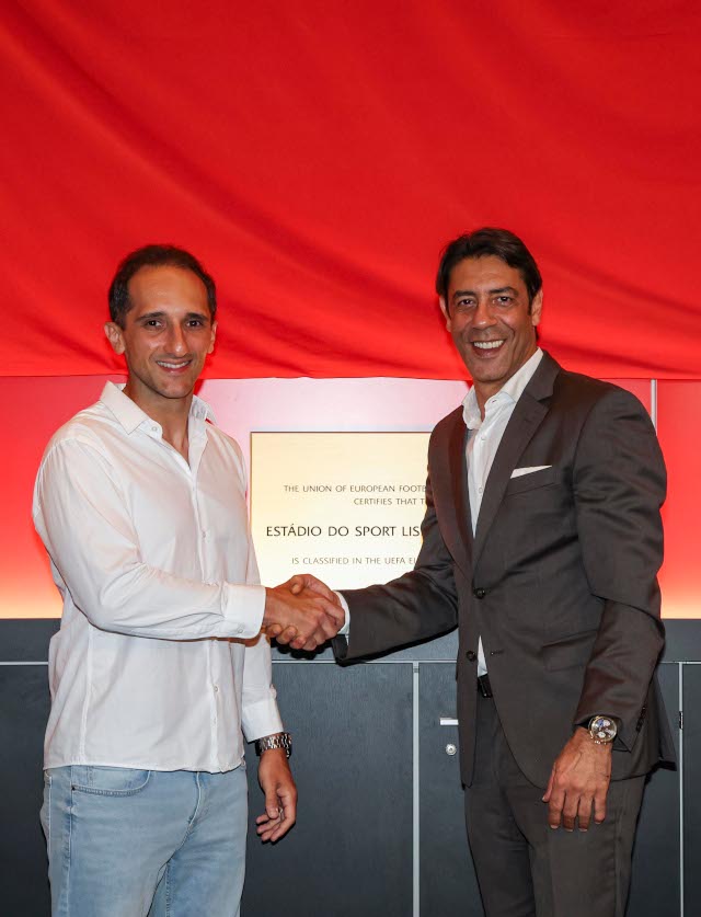 Henrique Furtado com o Presidente Rui Costa