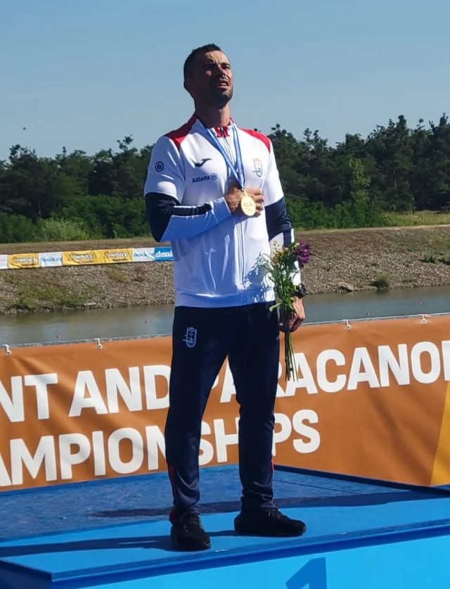 Fernando Pimenta será um dos canoístas do Benfica presentes em Montemor-o-Velho