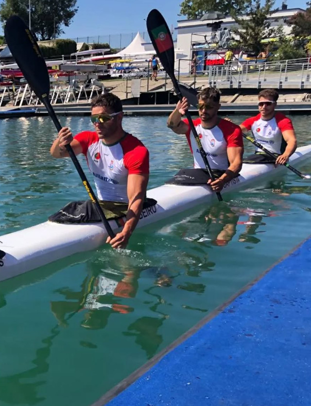 Jo&#227;o Ribeiro, Messias Baptista e Pedro Casinha integrados na equipa de Portugal de K4 500 metros