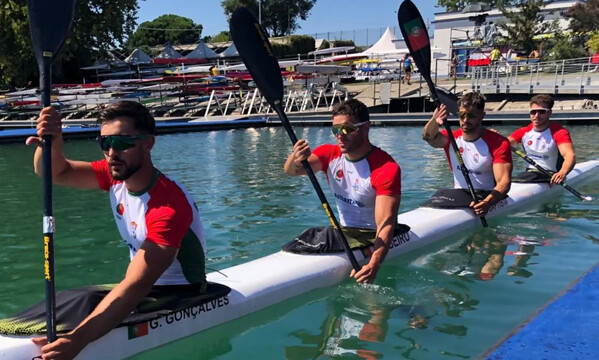 Jo&#227;o Ribeiro, Messias Baptista e Pedro Casinha integrados na equipa de Portugal de K4 500 metros