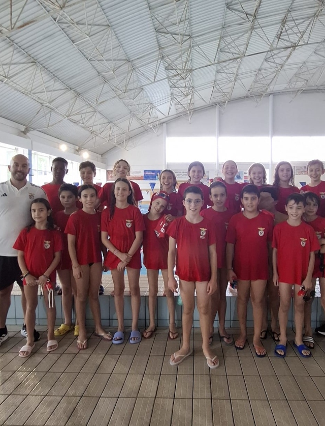 Cadetes abriram &#233;poca na Piscina Municipal do Pinhal Novo