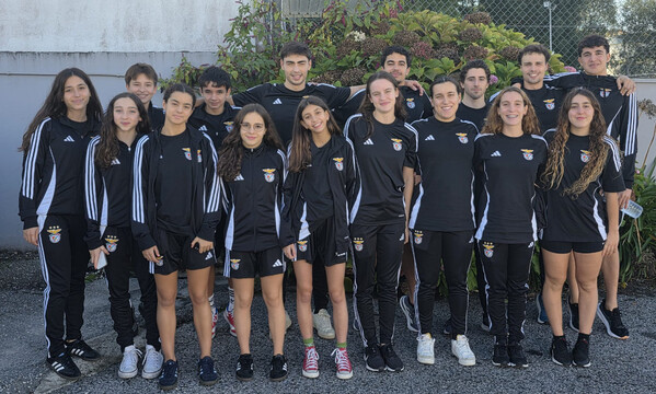 Equipa absoluta de nata&#231;&#227;o do Benfica no II Leiria Open Meeting