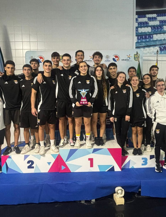 Equipa do Benfica no Meeting Internacional do Algarve