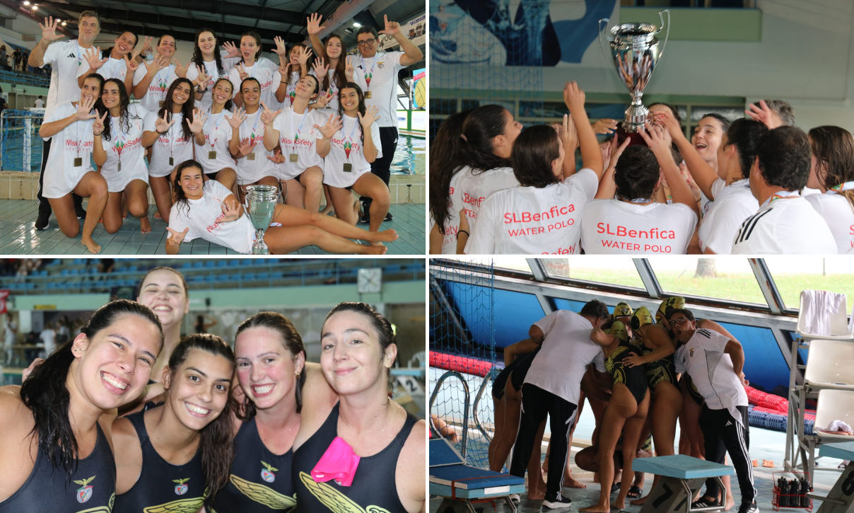 Equipa feminina de polo aquático do Benfica
