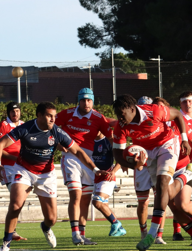 Equipa de r&#226;guebi do Benfica