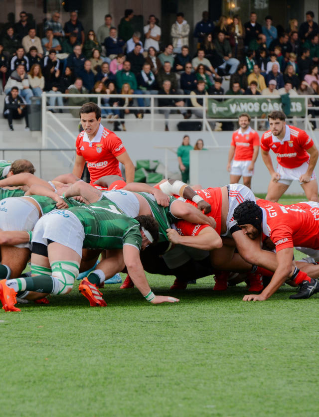 O Benfica enfrentou o GDS Cascais