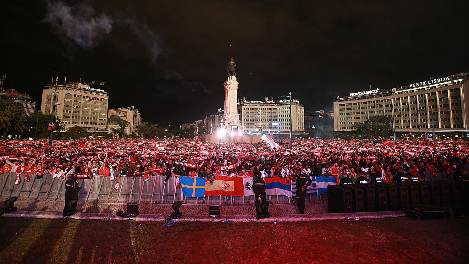 Festejos no Marquês 