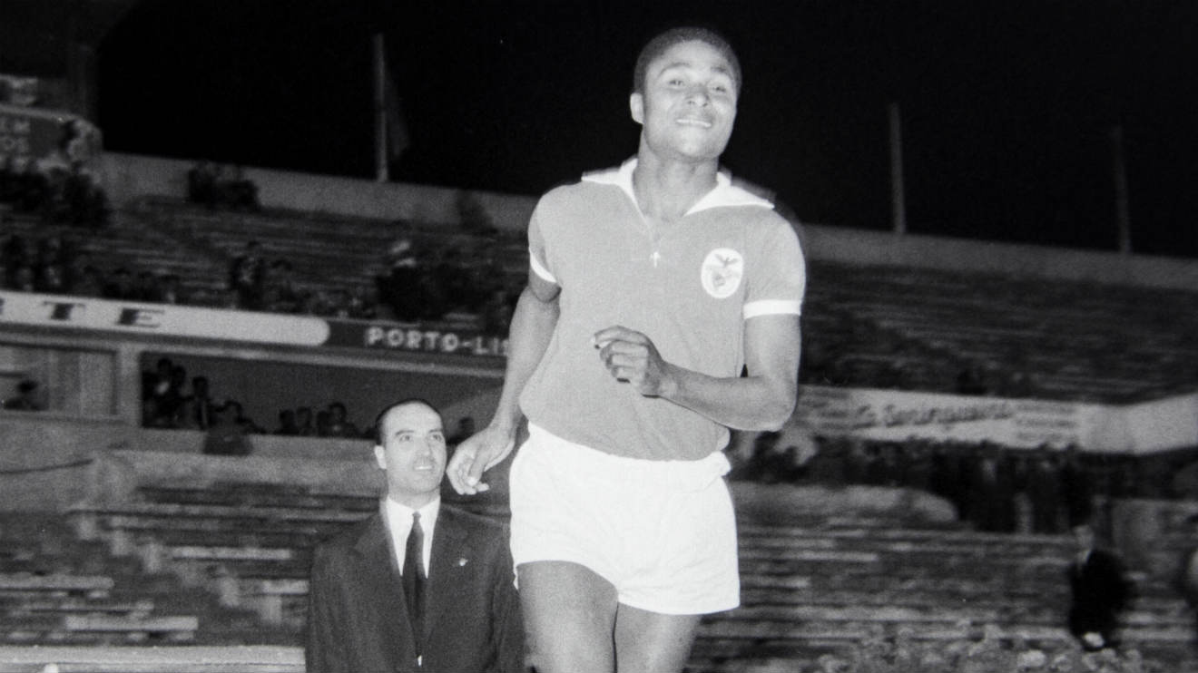 Eusebio Made His Debut For Benfica When The Team Was Already Returning Home With The European Title Sl Benfica