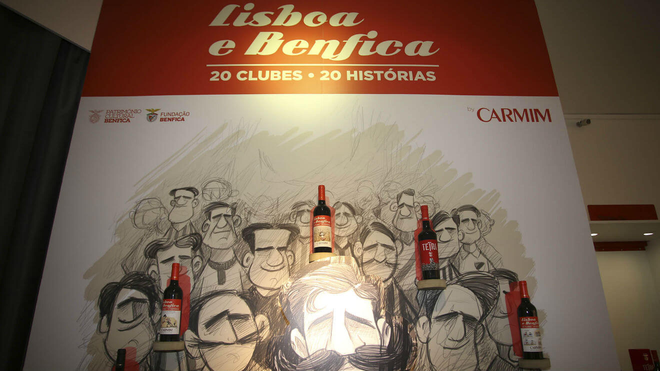 Pop up store Lisboa e Benfica – 20 Clubes, 20 Histórias