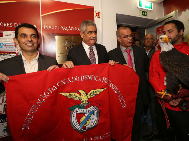 Luís Filipe Vieira na inauguração da Casa em Castro Verde