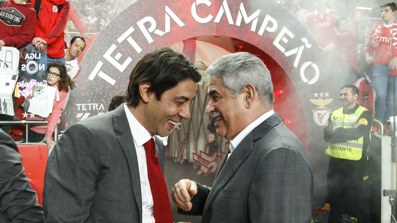 Rui Costa e Luís Filipe Vieira