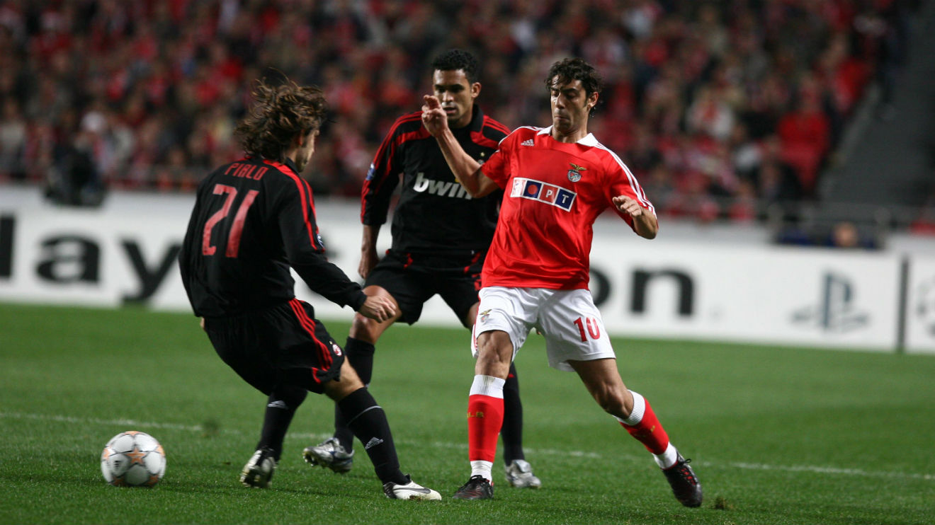 Andrea Pirlo e Rui Costa