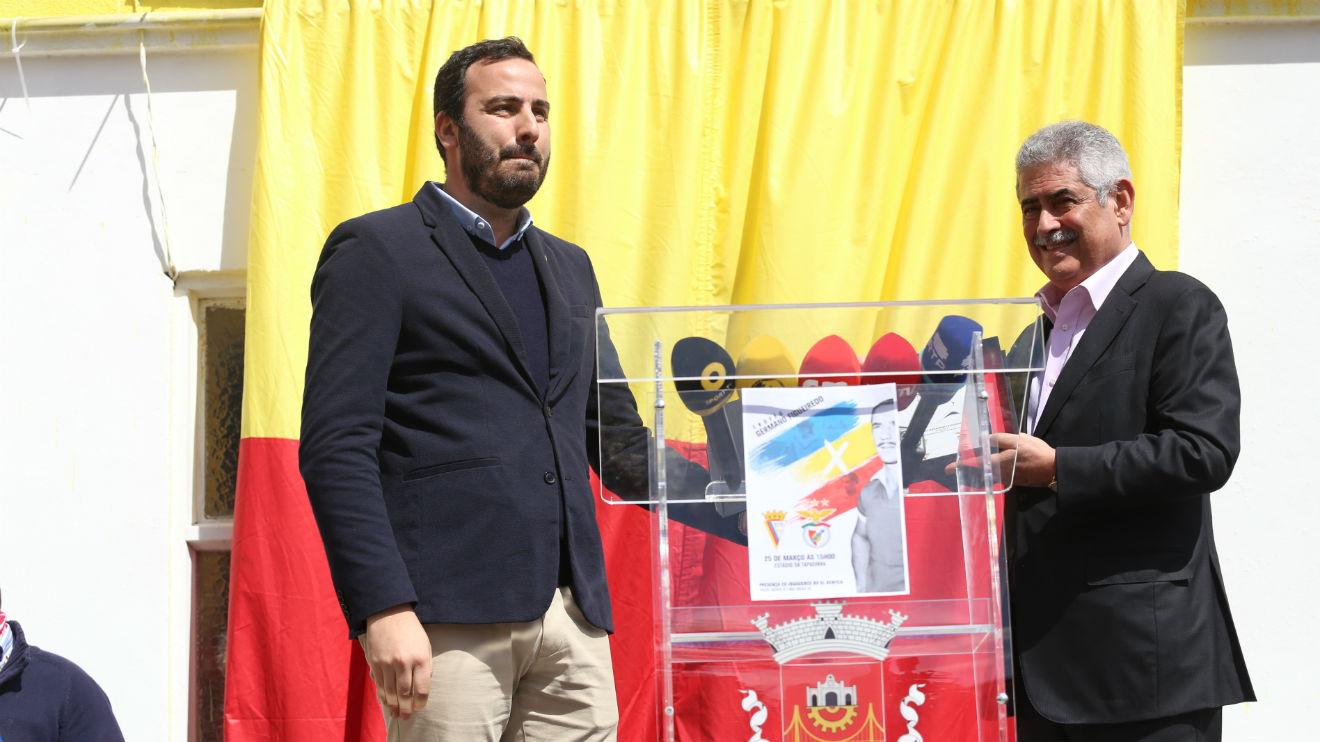 Presidentes do Benfica e Atlético