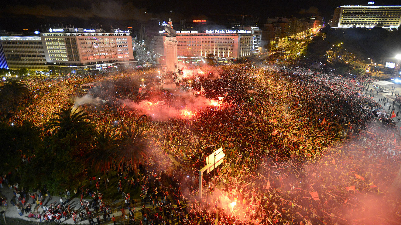 Festa no Marquês de Pombal