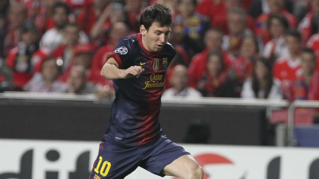 Messi Estádio da Luz