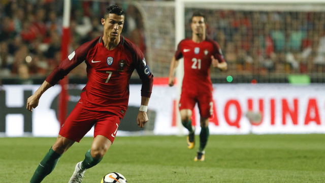 Ronaldo no Estádio da Luz