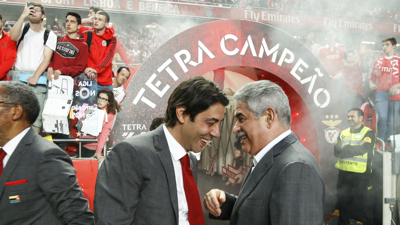Rui Costa e Luís Filipe Vieira