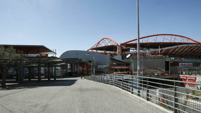 Exterior do Estádio da Luz