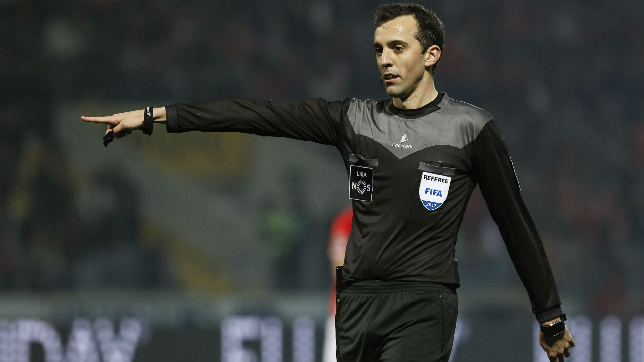 João Pinheiro no Estádio da Luz