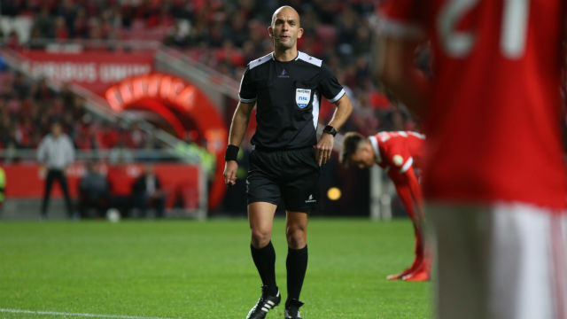 Luís Godinho no Estádio da Luz