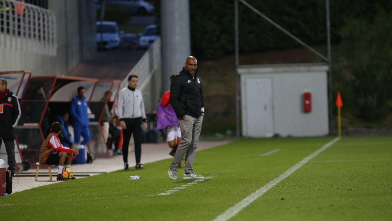 Hélder Cristóvão na receção ao Arouca