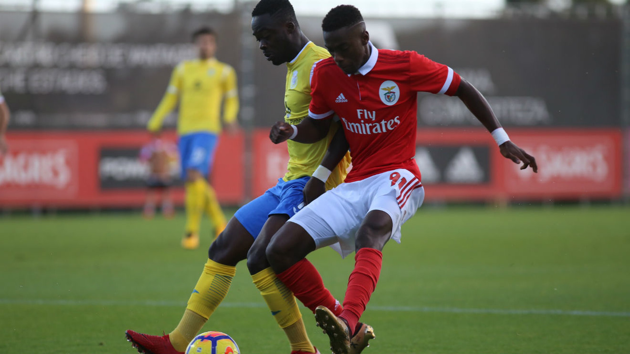 Heriberto Tavares no Benfica B-Arouca