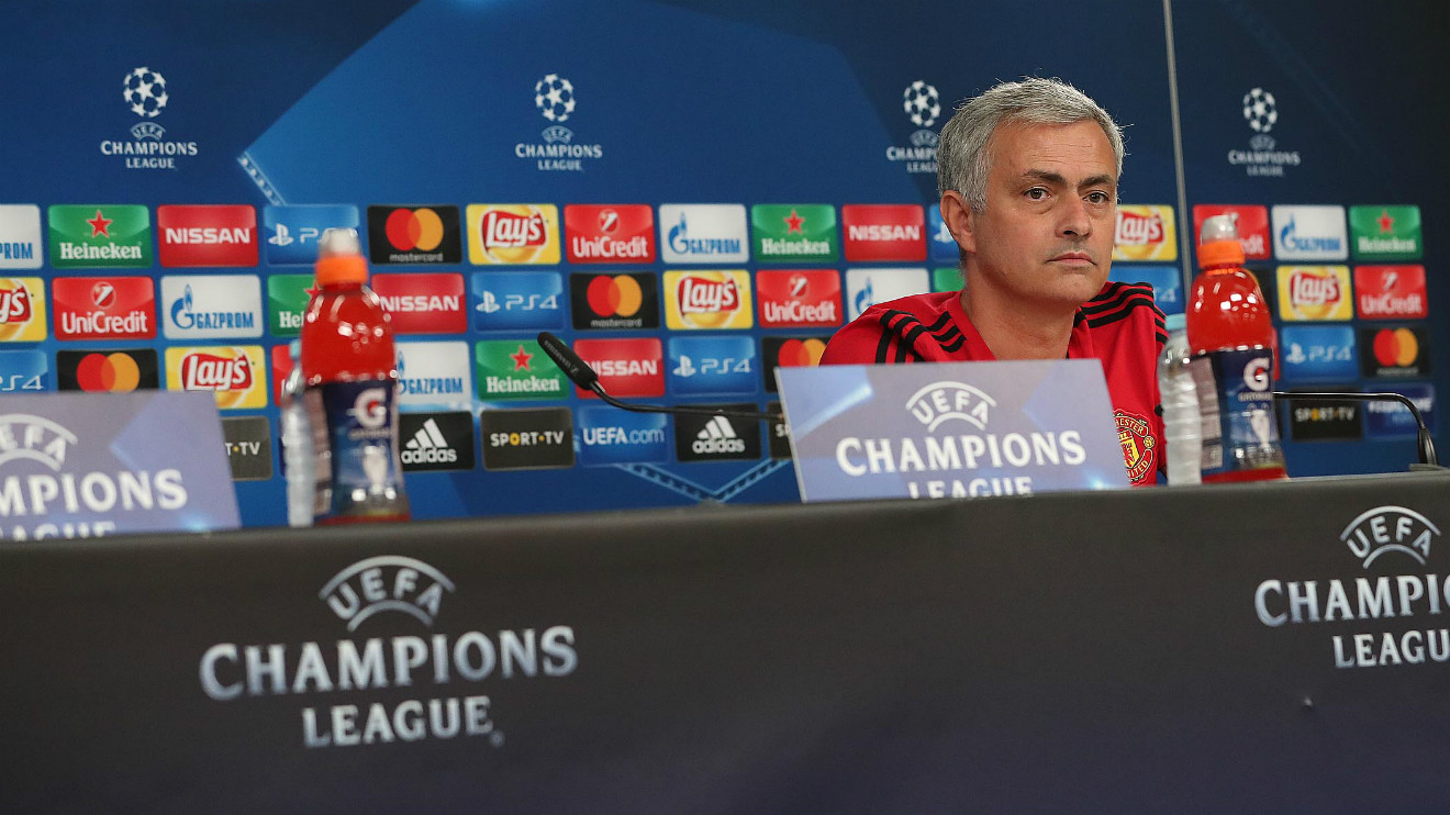 José Mourinho em conferência de Imprensa