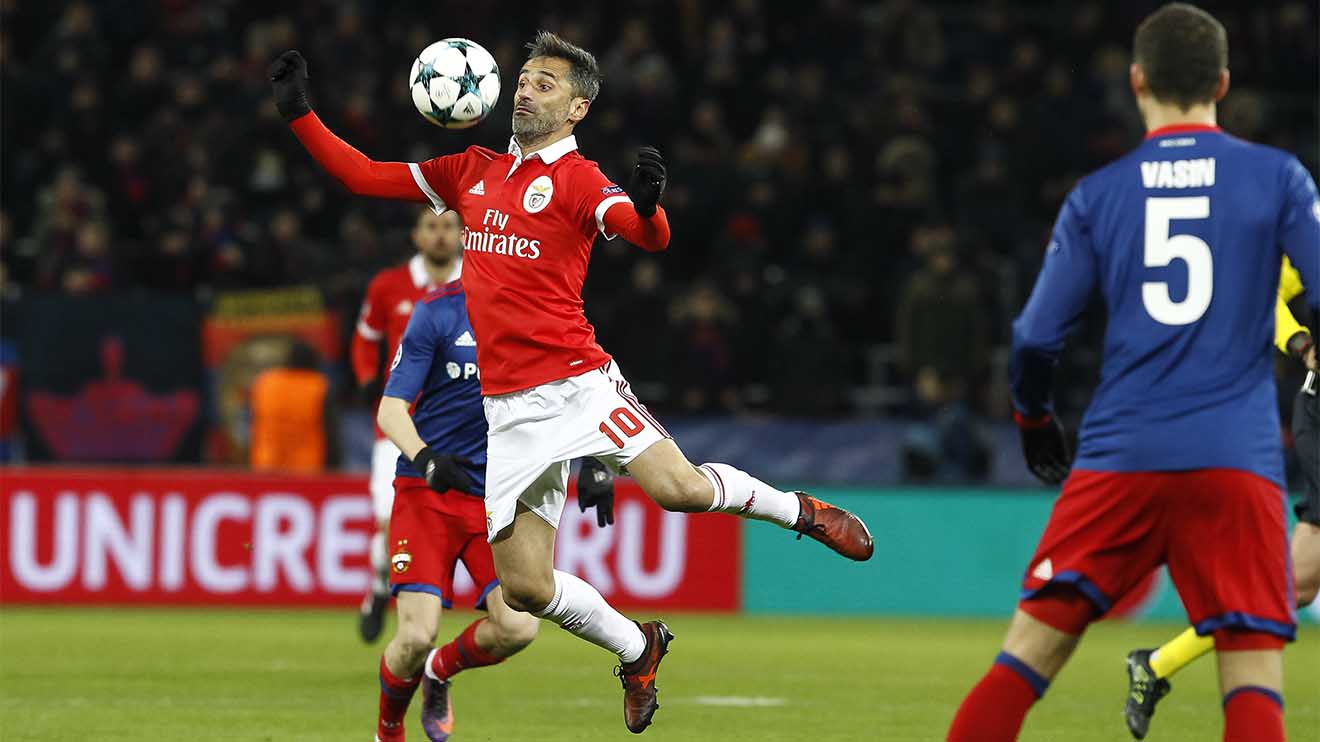 Jonas contra o CSKA em Moscovo