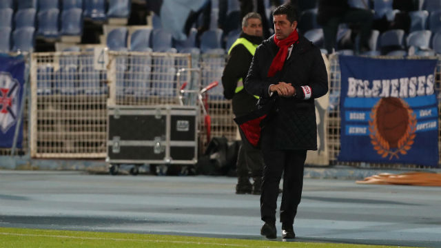 Rui Vitória no Estádio do Restelo