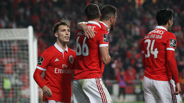 Quarteto defensivo do Benfica