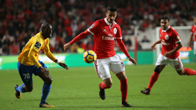 Jogo da 1.ª volta da Liga NOS no Estádio da Luz