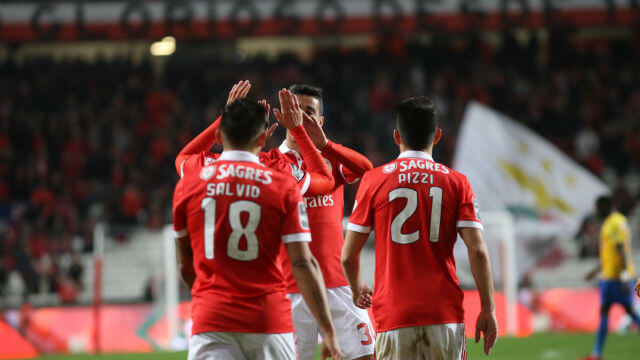 Benfica-Estoril, da 14.&#170; jornada da Liga NOS