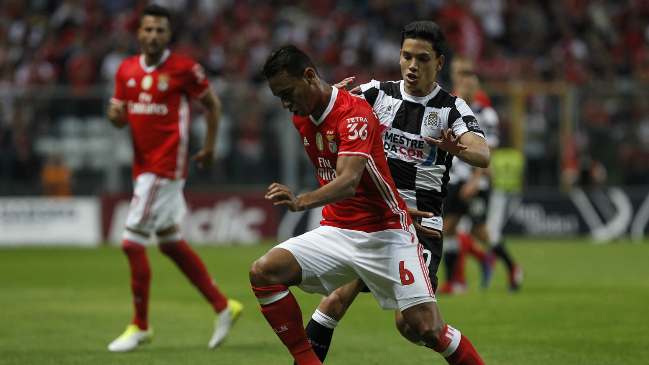 Filipe Augusto contra o Boavista no Estádio do Bessa