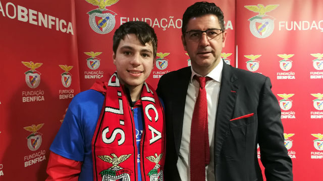 Pedro Gentil com Rui Vit&#243;ria