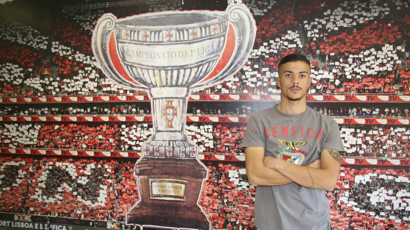 Diogo Gonçalves em entrevista do jornal O Benfica
