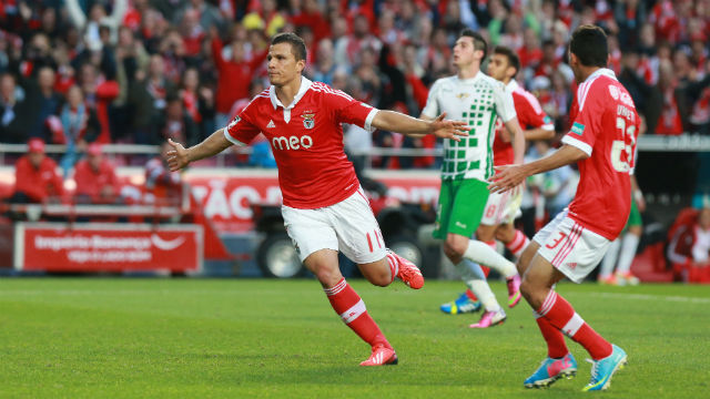 Lima festeja golo contra o Moreirense
