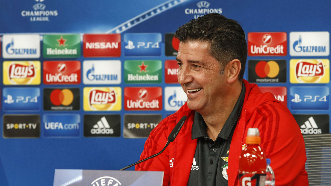 Rui Vitória na antevisão ao Basileia