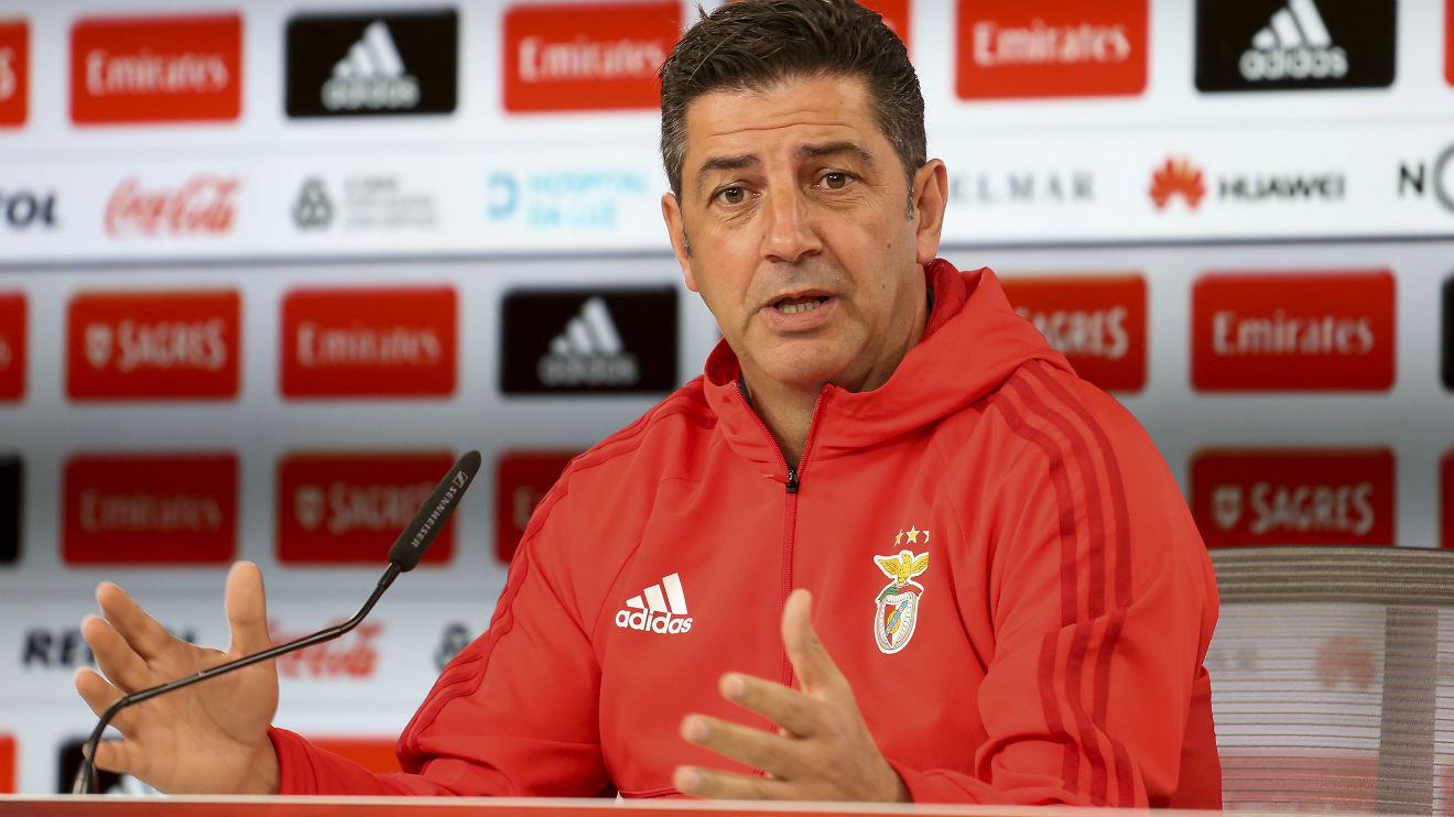 Rui Vitória em Conferência de Imprensa
