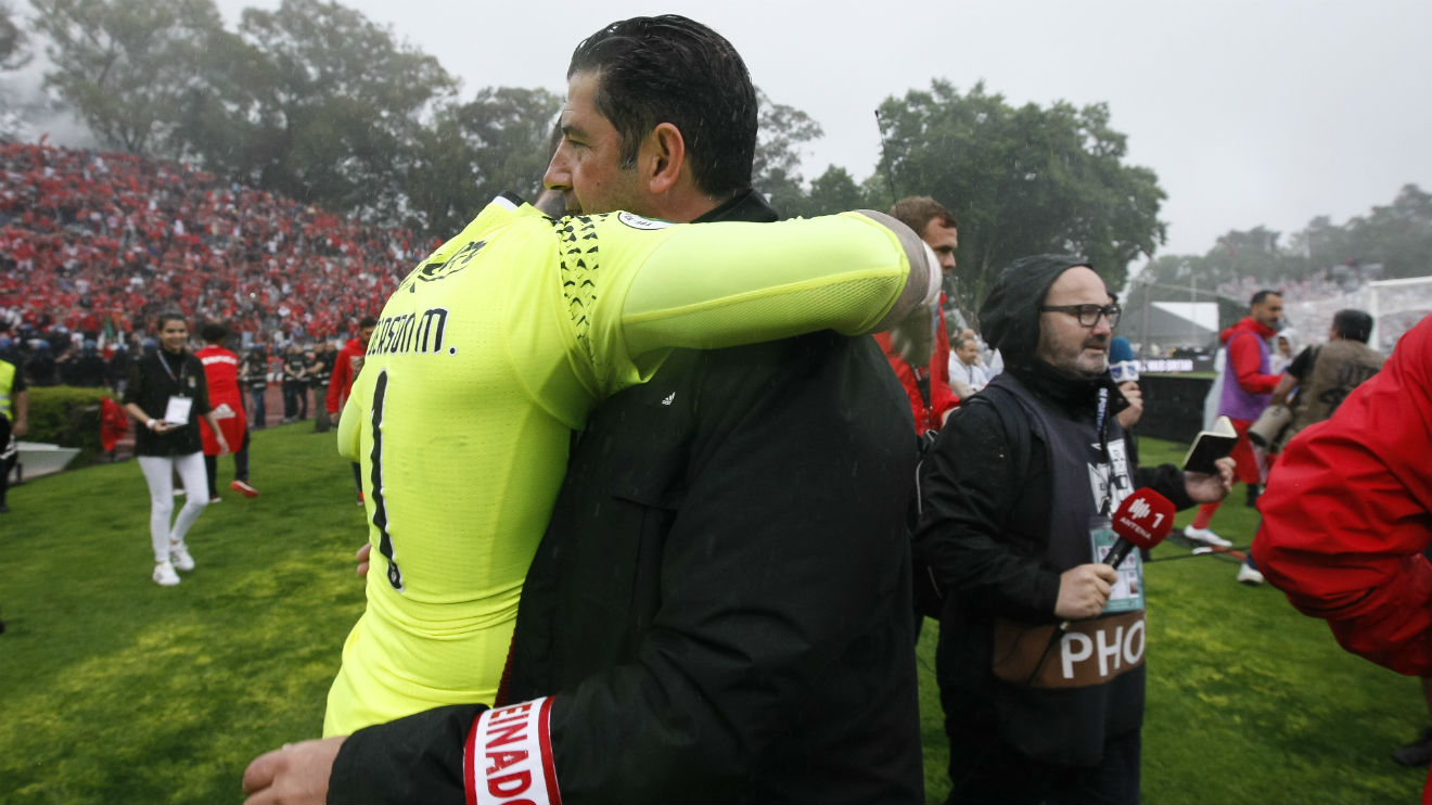 Ederson e Rui Vitória