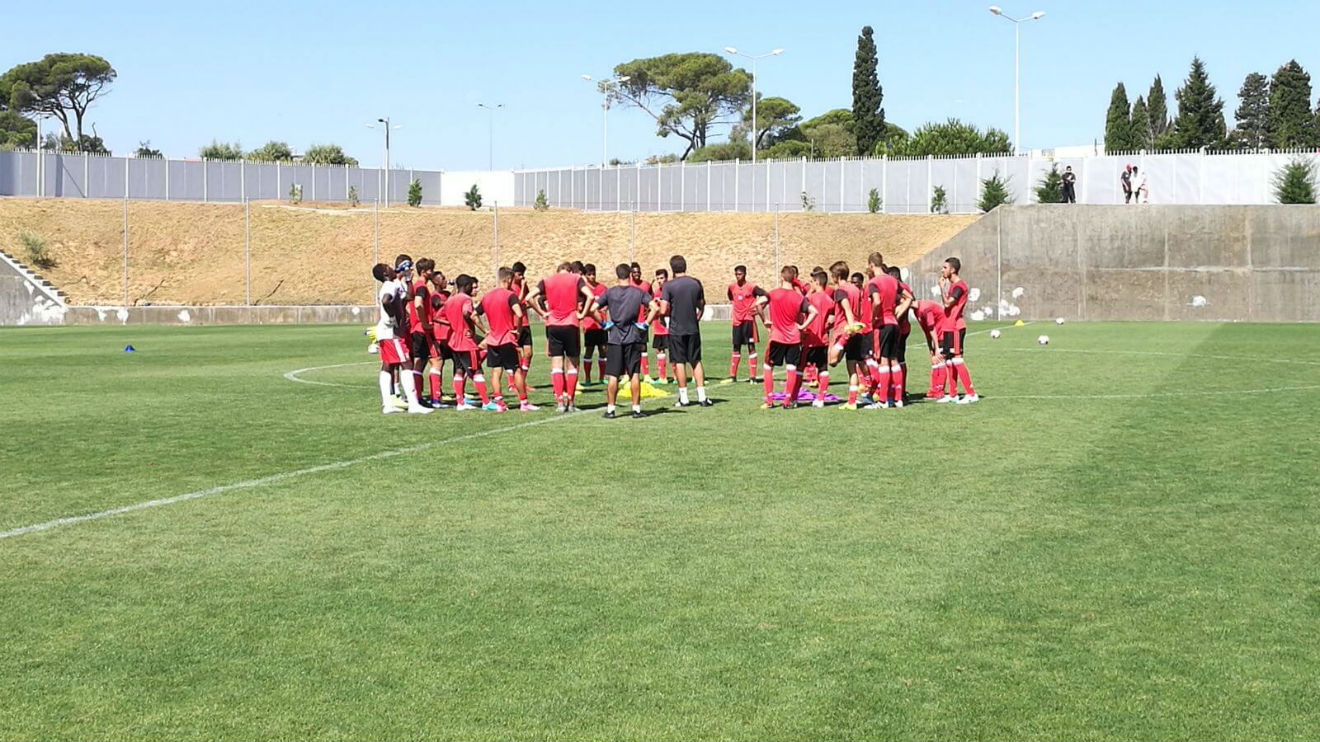 Treino dos Juniores