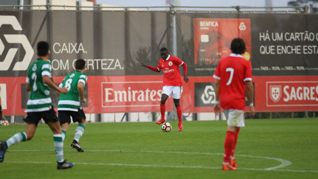 Henrique Jocu no dérbi com o Sporting